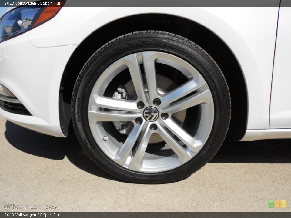 2013 Volkswagen CC Sport Plus Wheel and Tire Photo #68120618