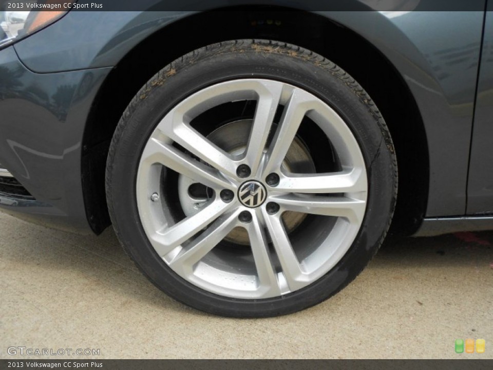 2013 Volkswagen CC Sport Plus Wheel and Tire Photo #68121278