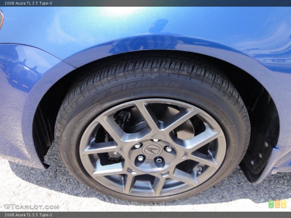 2008 Acura TL 3.5 Type-S Wheel and Tire Photo #68129780