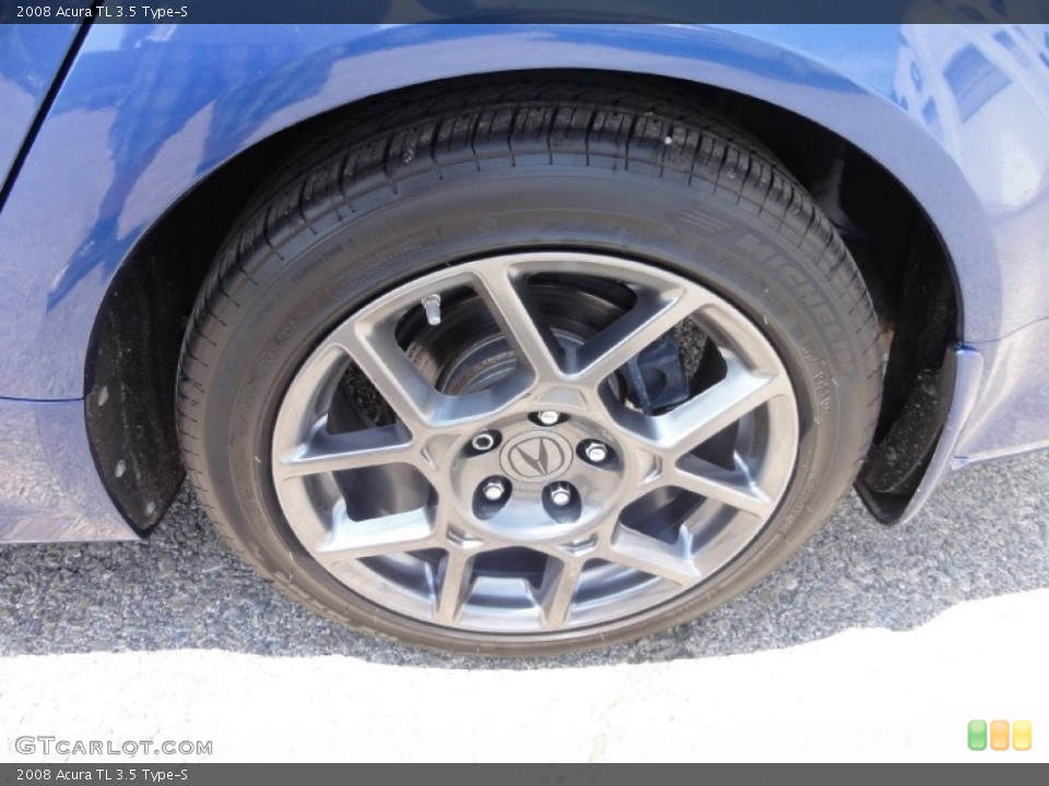 2008 Acura TL 3.5 Type-S Wheel and Tire Photo #68129789