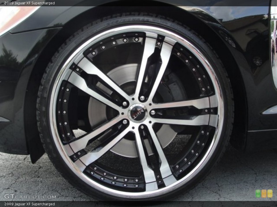 2009 Jaguar XF Custom Wheel and Tire Photo #68131412