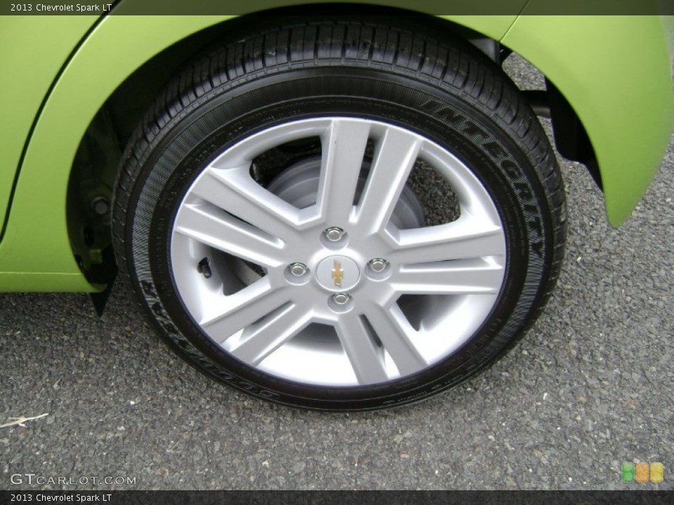 2013 Chevrolet Spark LT Wheel and Tire Photo #68132336