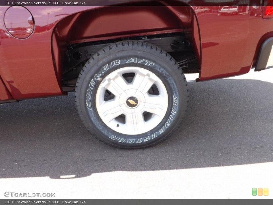 2013 Chevrolet Silverado 1500 LT Crew Cab 4x4 Wheel and Tire Photo #68144882