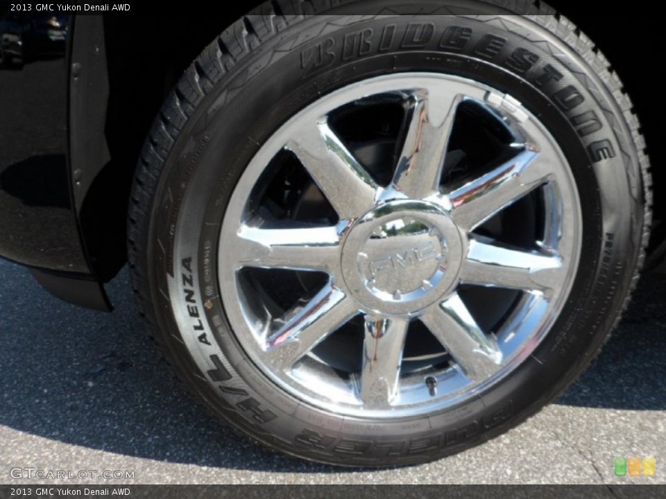 2013 GMC Yukon Denali AWD Wheel and Tire Photo #68146166