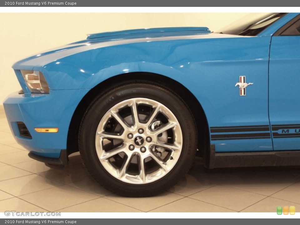 2010 Ford Mustang V6 Premium Coupe Wheel and Tire Photo #68148482