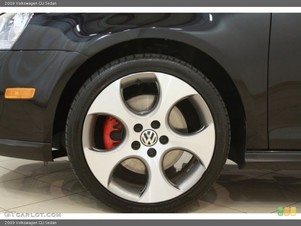 2009 Volkswagen GLI Sedan Wheel and Tire Photo #68148989