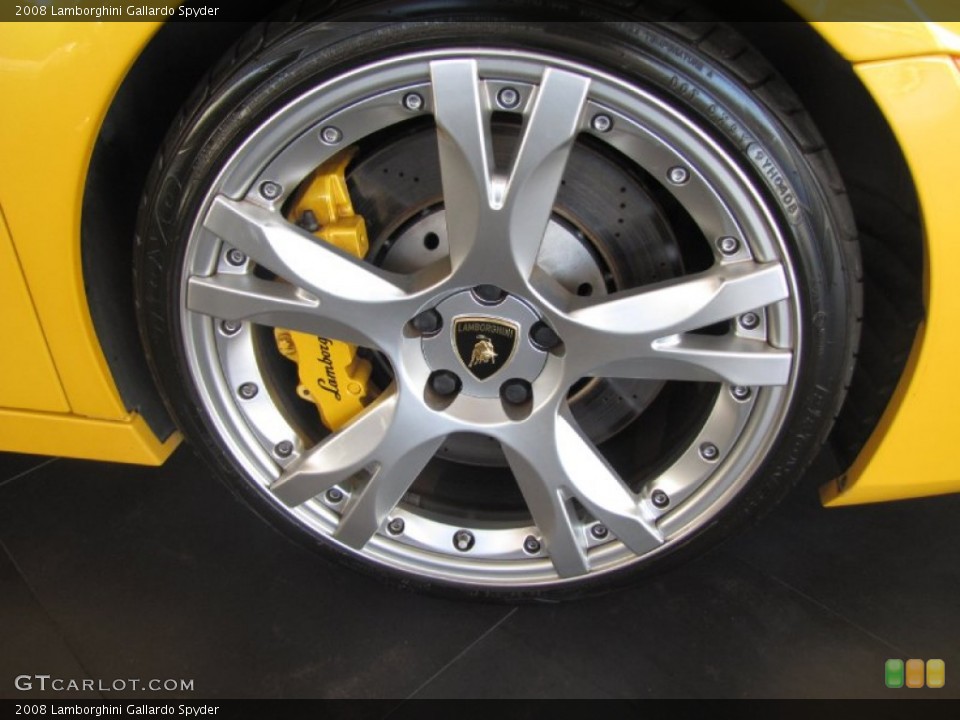 2008 Lamborghini Gallardo Spyder Wheel and Tire Photo #68150589