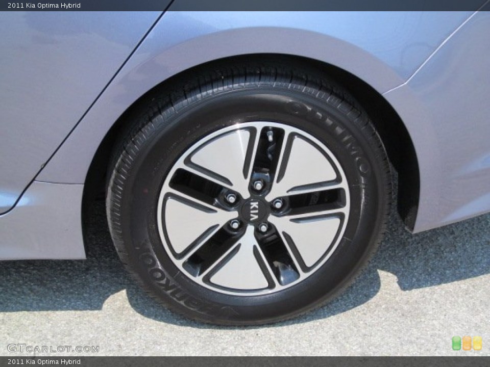 2011 Kia Optima Hybrid Wheel and Tire Photo #68150730