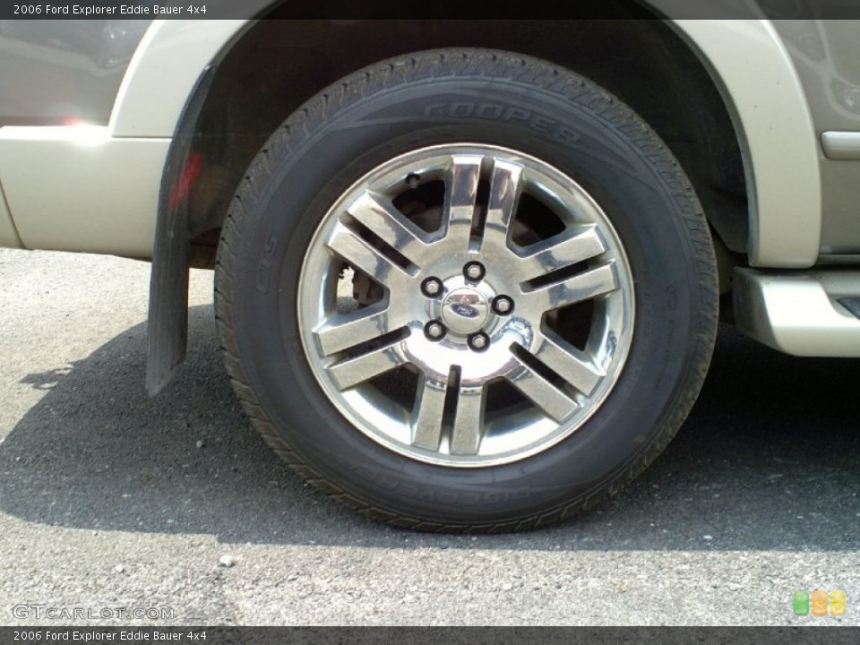 2006 Ford Explorer Eddie Bauer 4x4 Wheel and Tire Photo #68153763