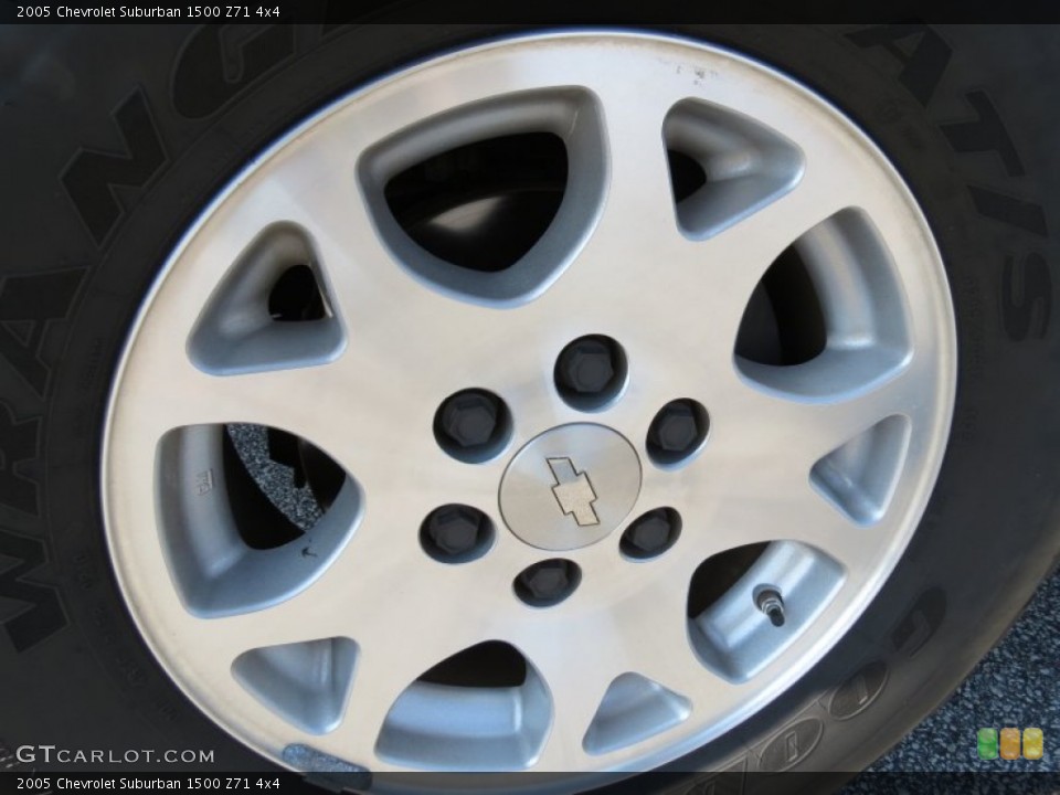2005 Chevrolet Suburban 1500 Z71 4x4 Wheel and Tire Photo #68154268