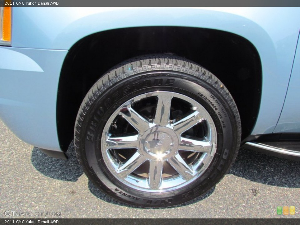 2011 GMC Yukon Denali AWD Wheel and Tire Photo #68156703