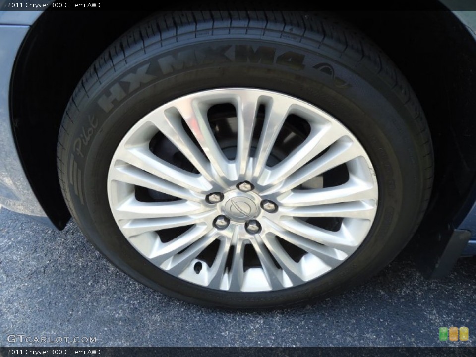 2011 Chrysler 300 C Hemi AWD Wheel and Tire Photo #68158299