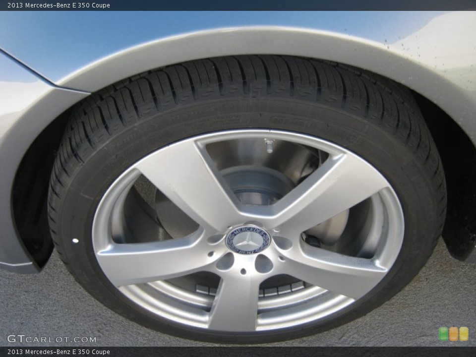 2013 Mercedes-Benz E 350 Coupe Wheel and Tire Photo #68162700