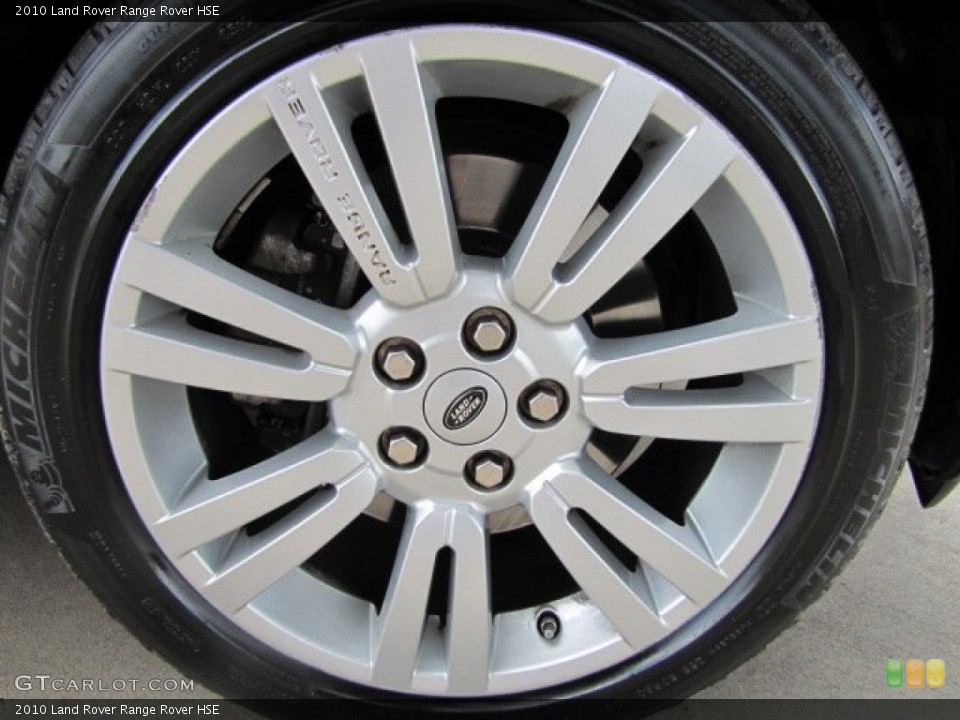 2010 Land Rover Range Rover HSE Wheel and Tire Photo #68164560