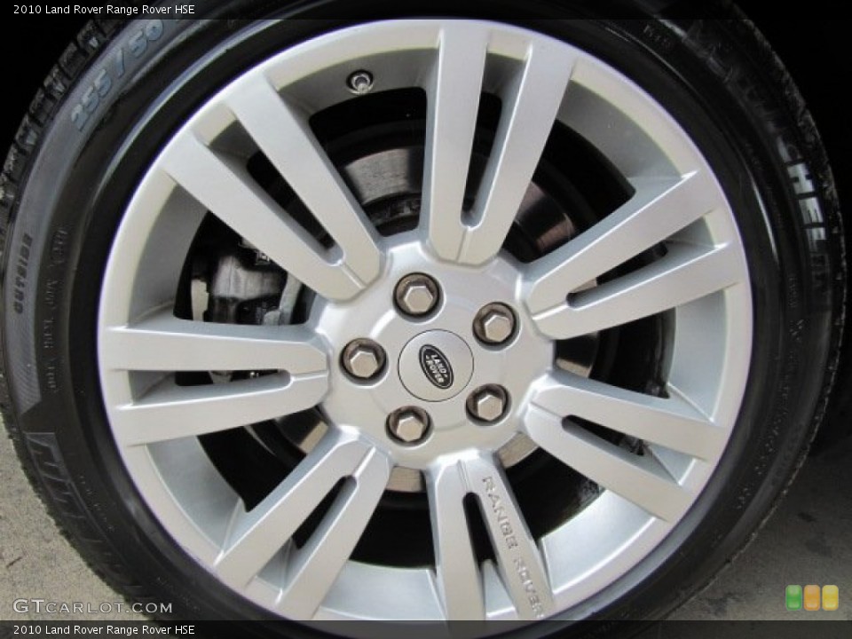2010 Land Rover Range Rover HSE Wheel and Tire Photo #68164569