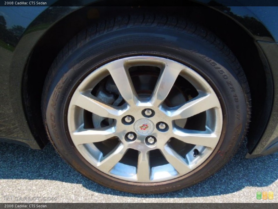 2008 Cadillac CTS Sedan Wheel and Tire Photo #68166602