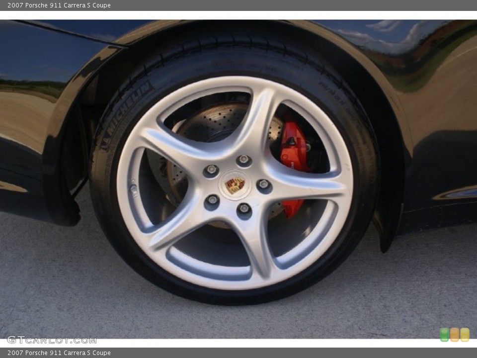 2007 Porsche 911 Carrera S Coupe Wheel and Tire Photo #68172699