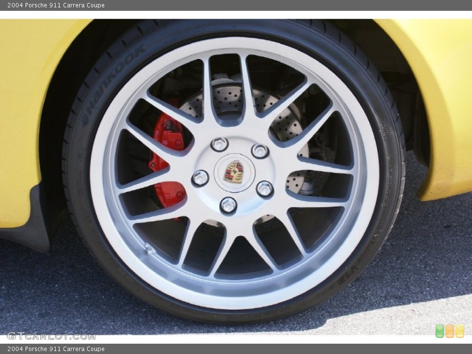 2004 Porsche 911 Carrera Coupe Wheel and Tire Photo #68172830