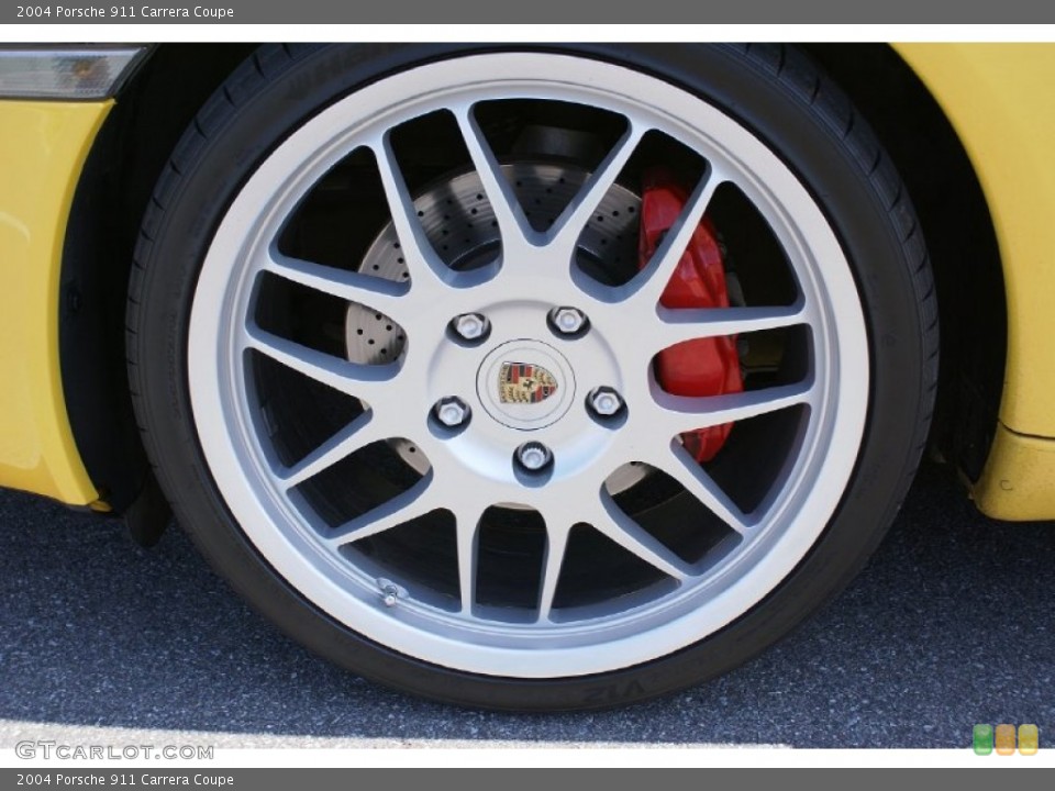 2004 Porsche 911 Carrera Coupe Wheel and Tire Photo #68172858