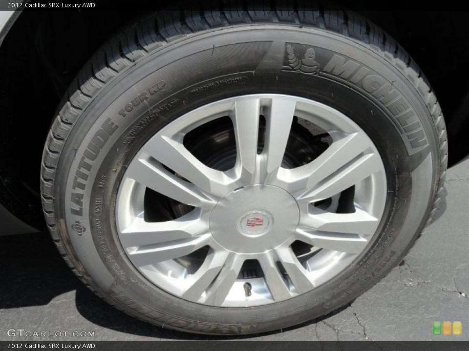 2012 Cadillac SRX Luxury AWD Wheel and Tire Photo #68172967