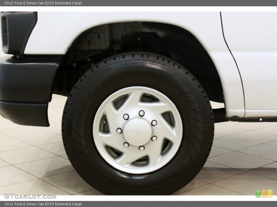 2012 Ford E Series Van E250 Extended Cargo Wheel and Tire Photo #68173566