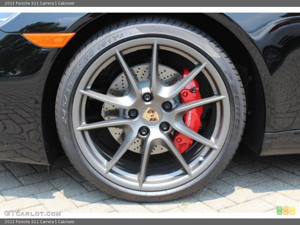 2013 Porsche 911 Carrera S Cabriolet Wheel and Tire Photo #68177604