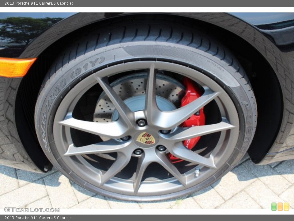 2013 Porsche 911 Carrera S Cabriolet Wheel and Tire Photo #68177610