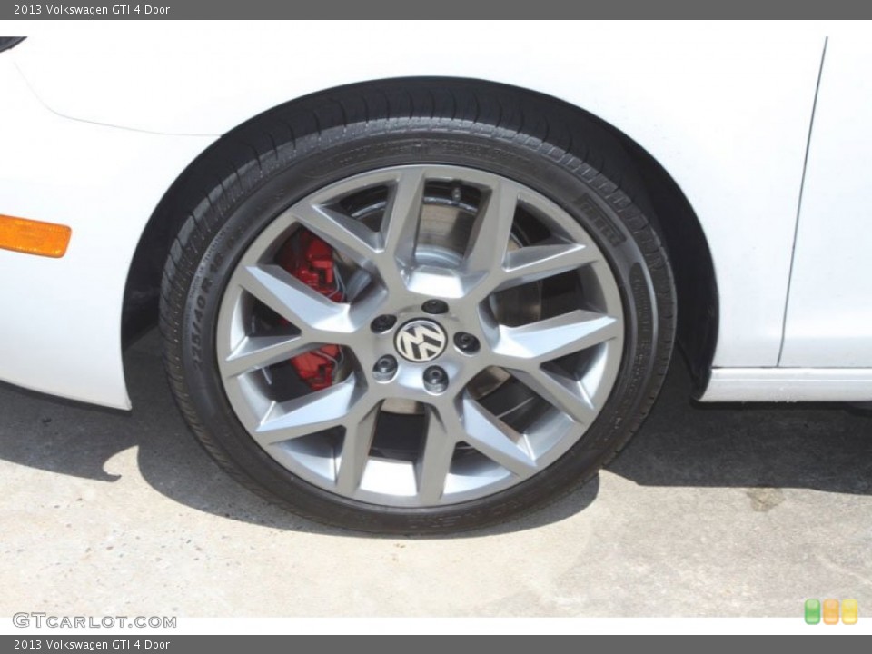 2013 Volkswagen GTI 4 Door Wheel and Tire Photo #68183361