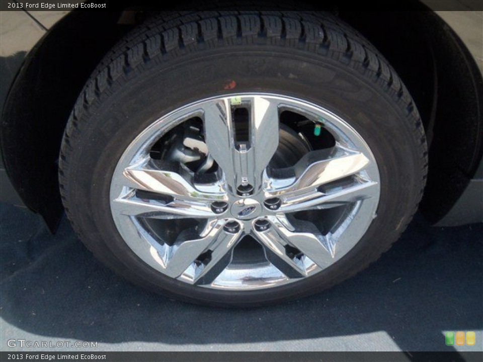 2013 Ford Edge Limited EcoBoost Wheel and Tire Photo #68183430