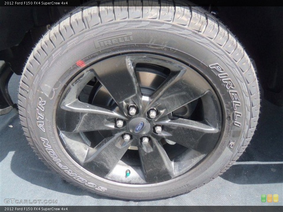 2012 Ford F150 FX4 SuperCrew 4x4 Wheel and Tire Photo #68185419