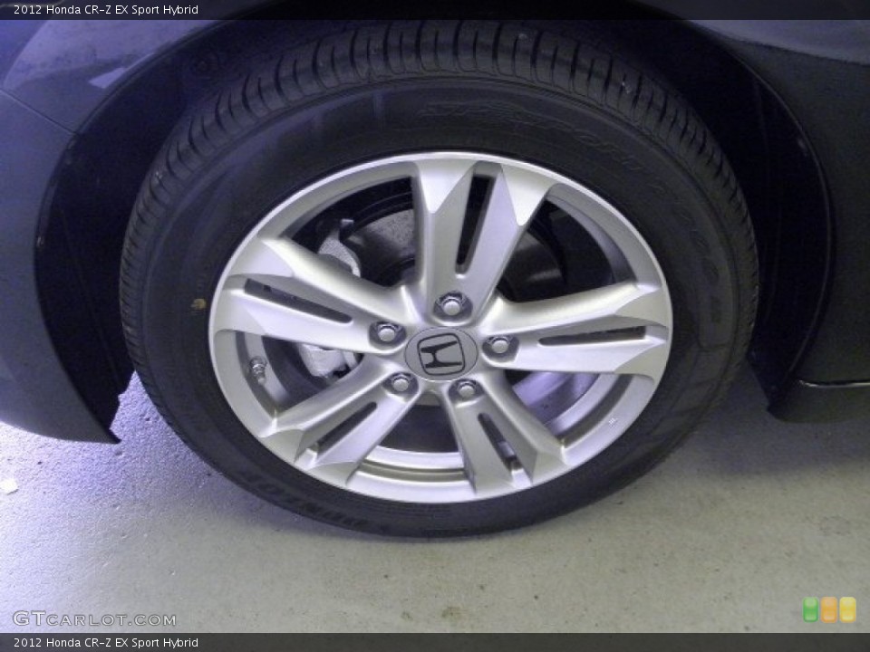 2012 Honda CR-Z EX Sport Hybrid Wheel and Tire Photo #68191569
