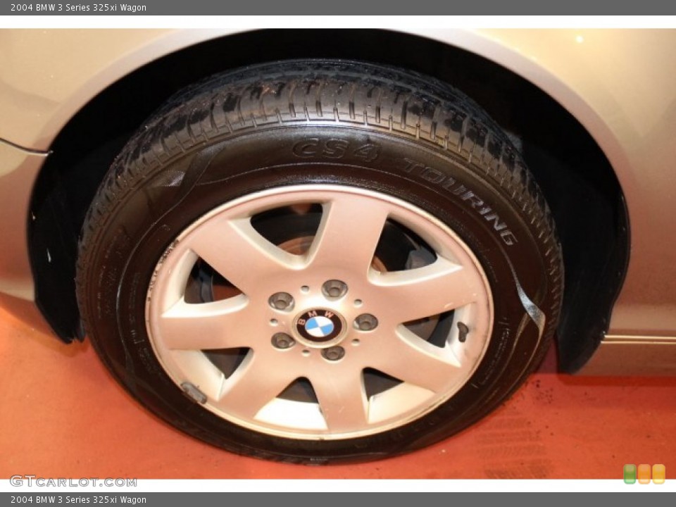 2004 BMW 3 Series 325xi Wagon Wheel and Tire Photo #68192271