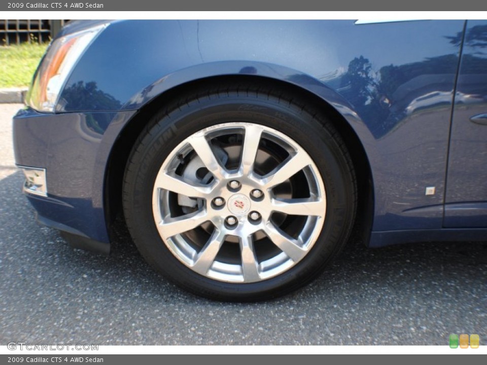 2009 Cadillac CTS 4 AWD Sedan Wheel and Tire Photo #68193981