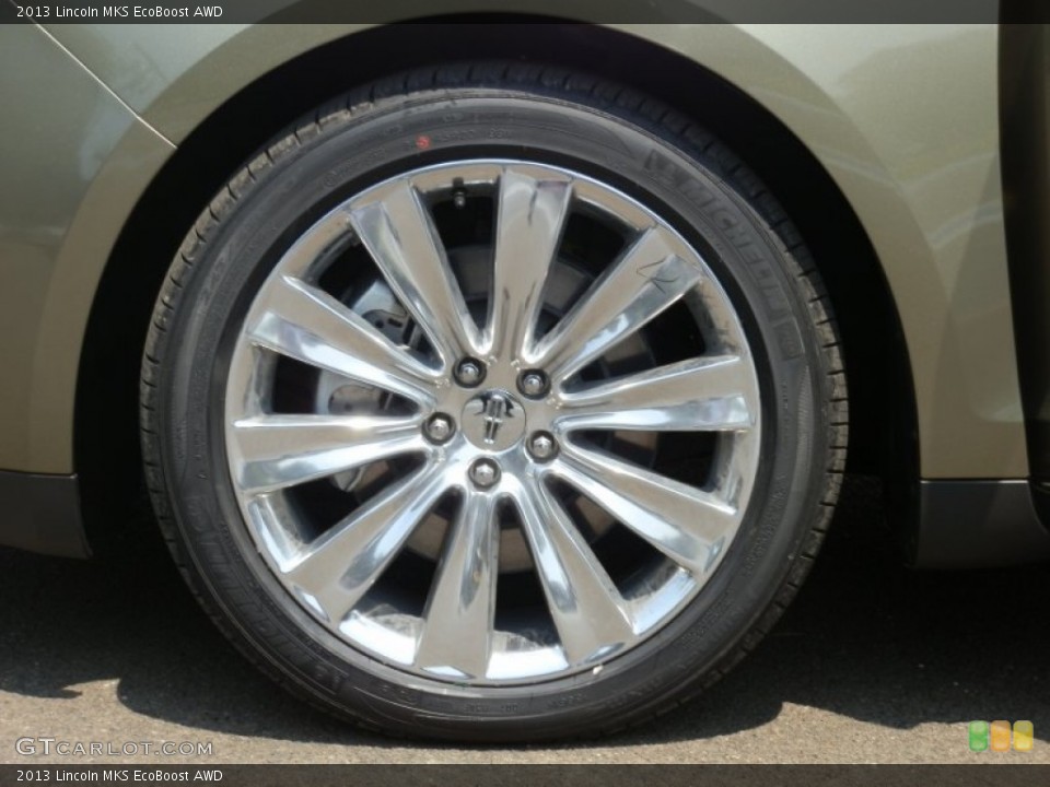 2013 Lincoln MKS EcoBoost AWD Wheel and Tire Photo #68209356