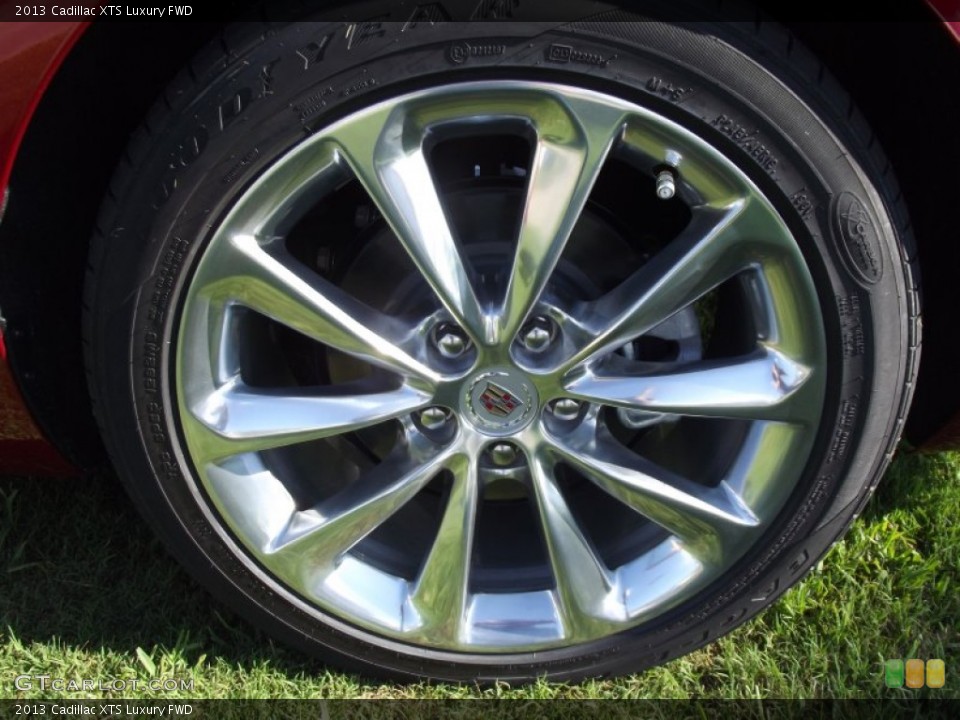 2013 Cadillac XTS Luxury FWD Wheel and Tire Photo #68209821