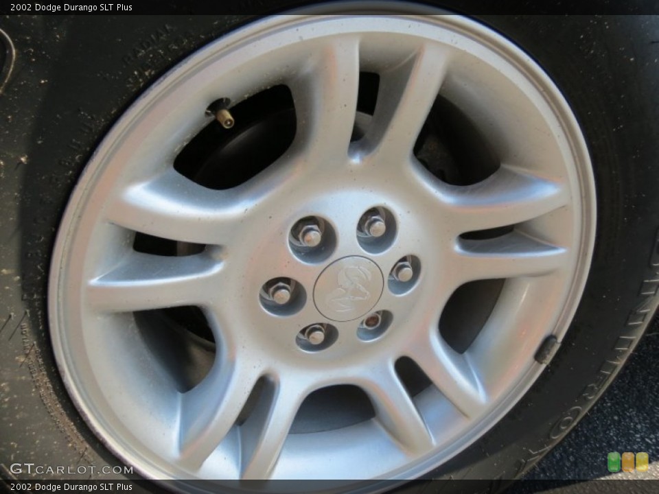 2002 Dodge Durango SLT Plus Wheel and Tire Photo #68209961