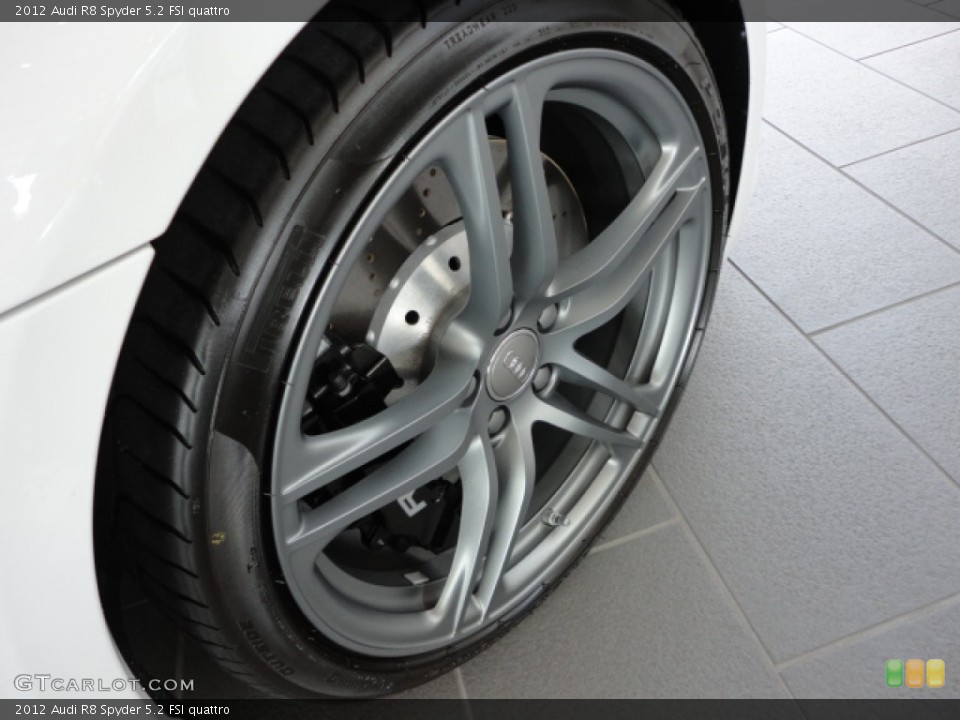 2012 Audi R8 Spyder 5.2 FSI quattro Wheel and Tire Photo #68216973