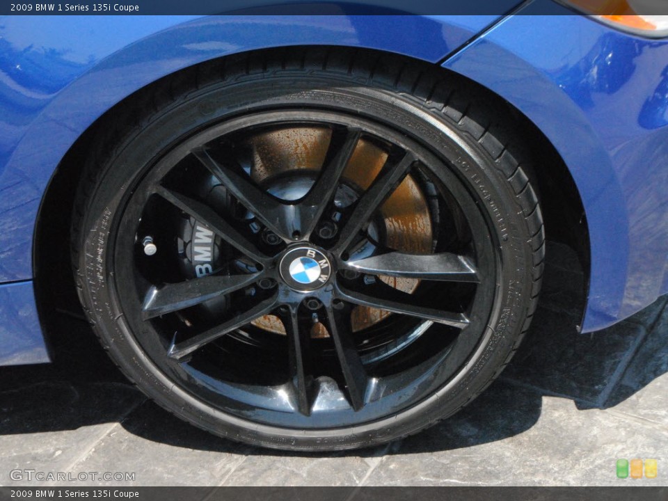 2009 BMW 1 Series 135i Coupe Wheel and Tire Photo #68218563