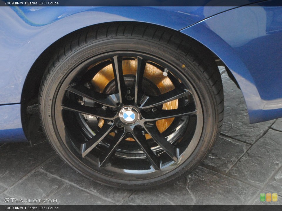 2009 BMW 1 Series 135i Coupe Wheel and Tire Photo #68218590