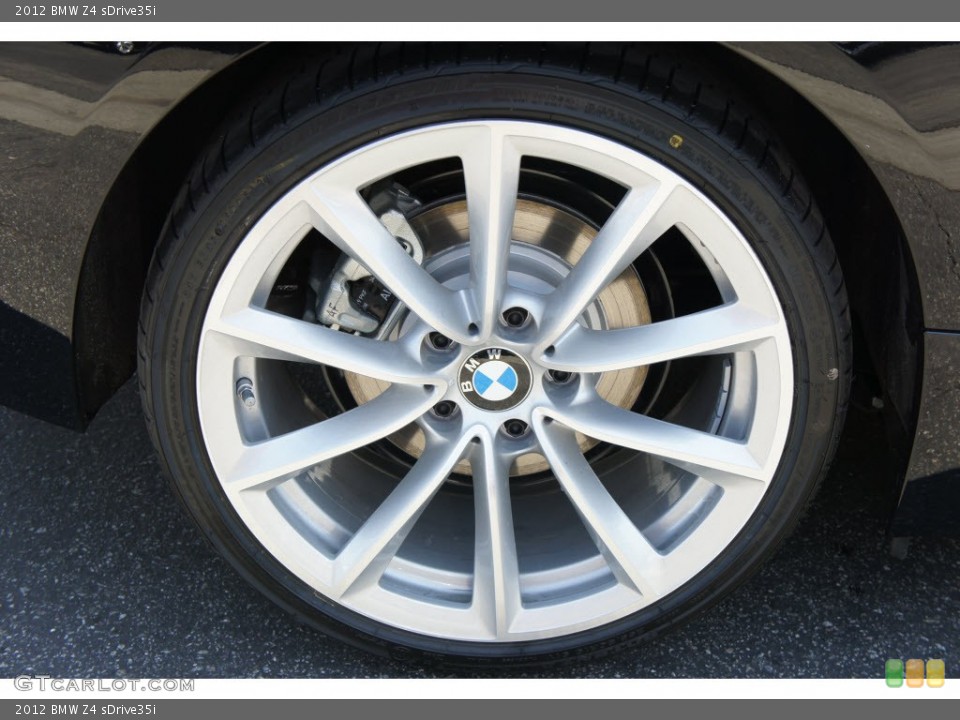 2012 BMW Z4 sDrive35i Wheel and Tire Photo #68219686