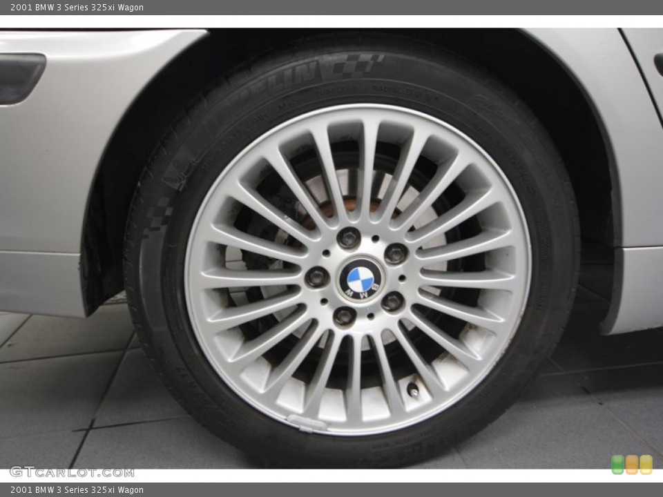 2001 BMW 3 Series 325xi Wagon Wheel and Tire Photo #68226184