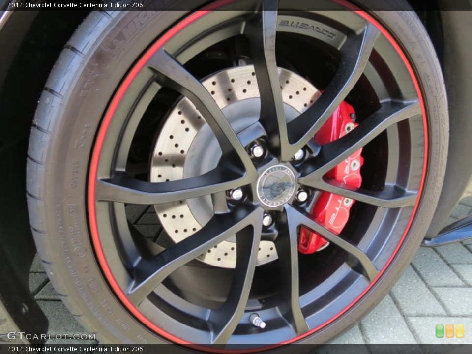 2012 Chevrolet Corvette Centennial Edition Z06 Wheel and Tire Photo #68228284