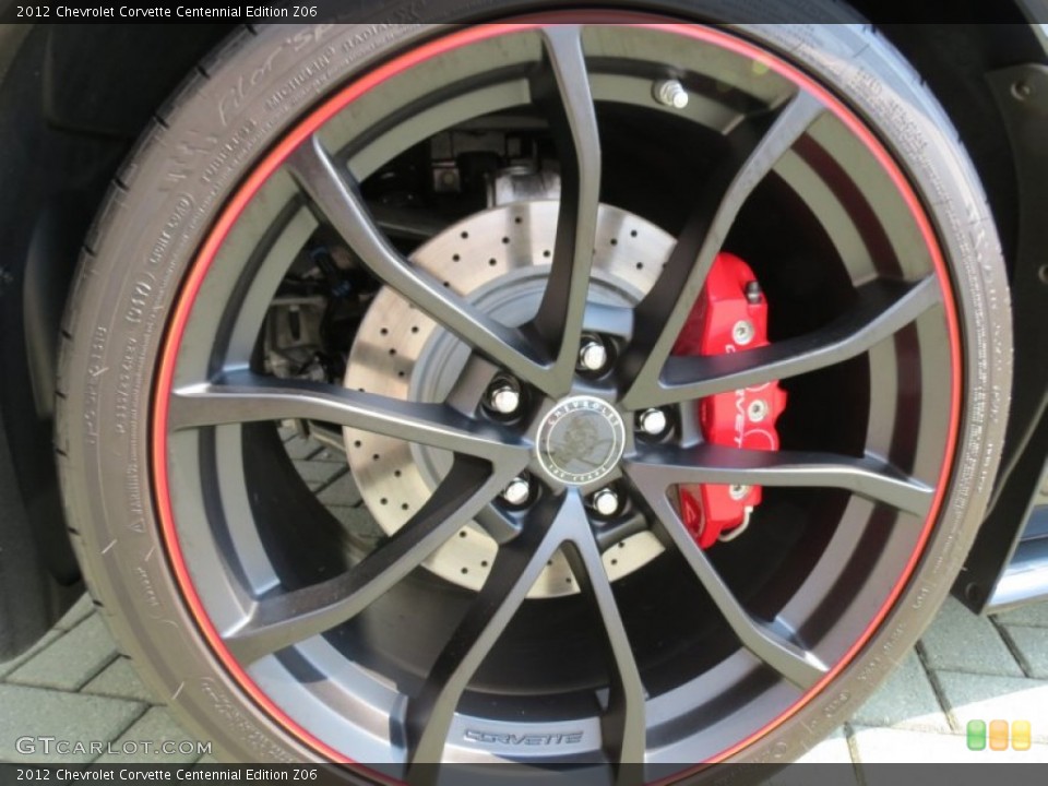 2012 Chevrolet Corvette Centennial Edition Z06 Wheel and Tire Photo #68228360