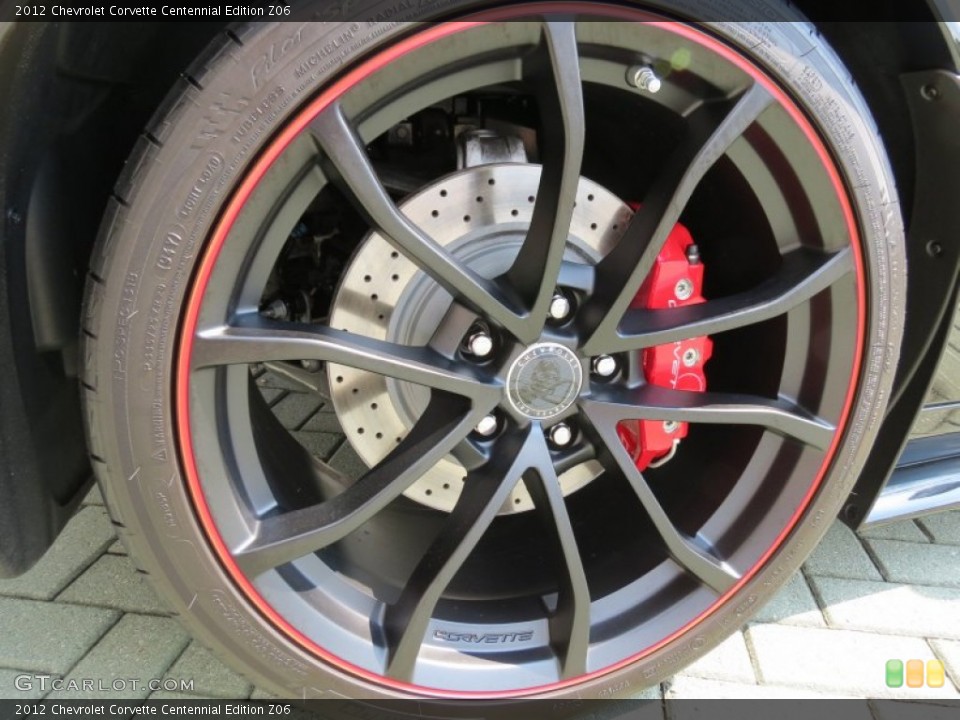 2012 Chevrolet Corvette Centennial Edition Z06 Wheel and Tire Photo #68228395