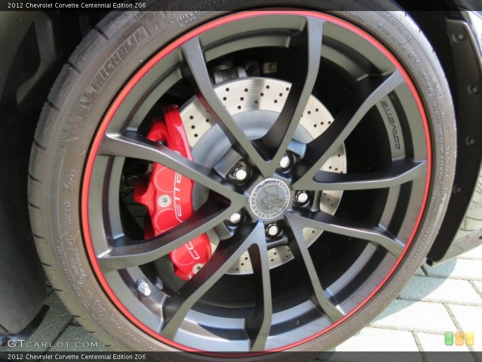2012 Chevrolet Corvette Centennial Edition Z06 Wheel and Tire Photo #68228404