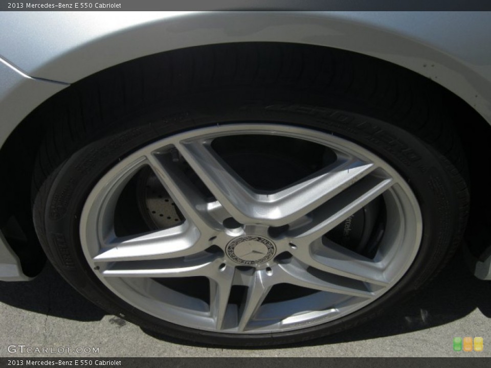 2013 Mercedes-Benz E 550 Cabriolet Wheel and Tire Photo #68229361