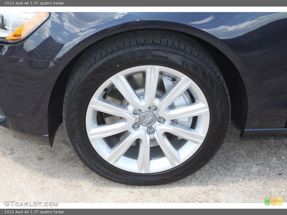 2013 Audi A6 3.0T quattro Sedan Wheel and Tire Photo #68238169
