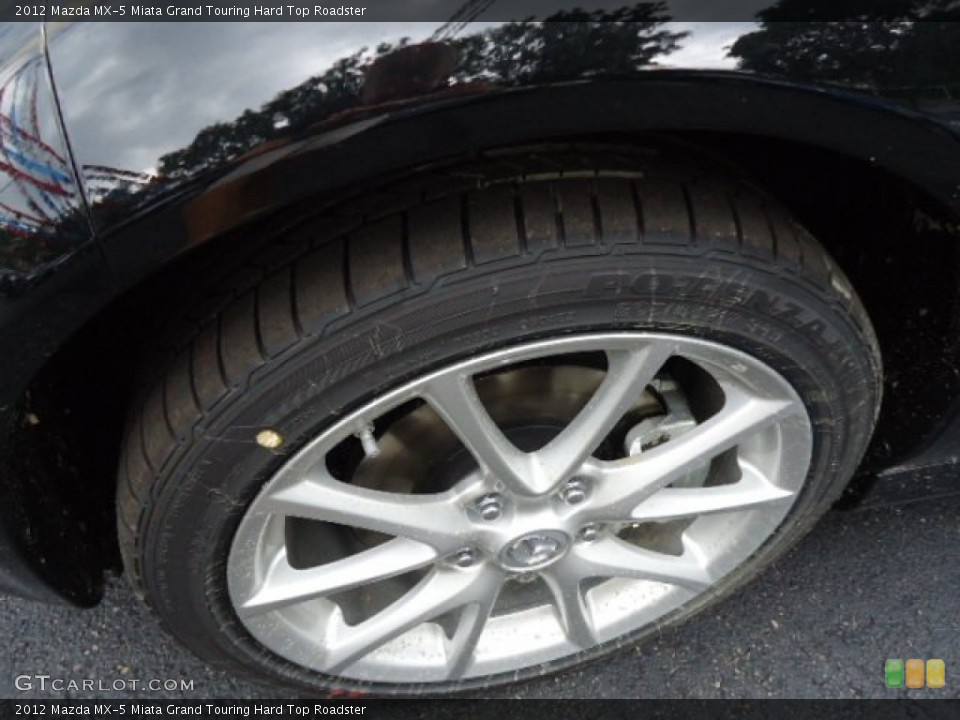 2012 Mazda MX-5 Miata Grand Touring Hard Top Roadster Wheel and Tire Photo #68239291