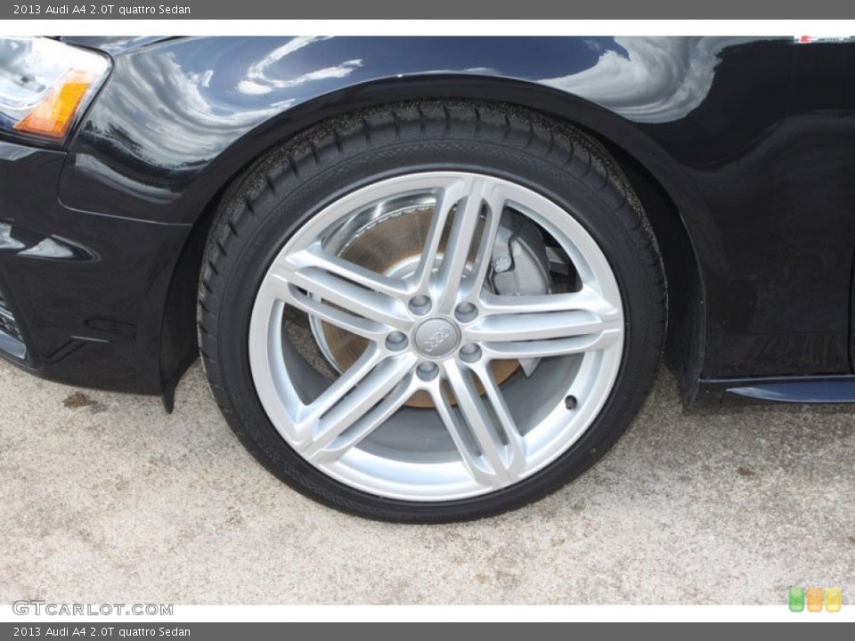 2013 Audi A4 2.0T quattro Sedan Wheel and Tire Photo #68241235