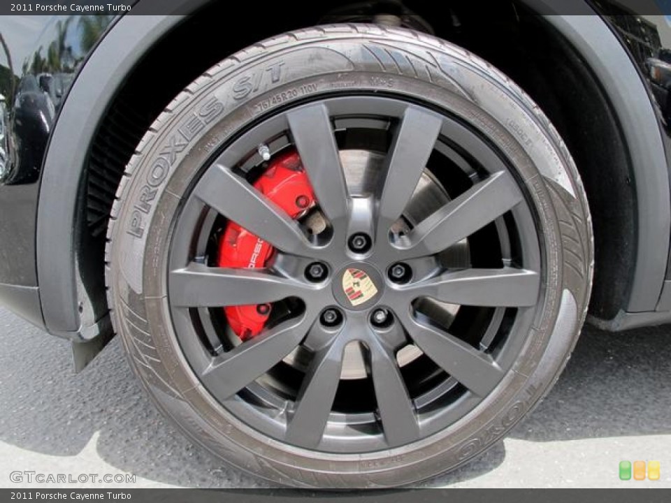 2011 Porsche Cayenne Turbo Wheel and Tire Photo #68242072